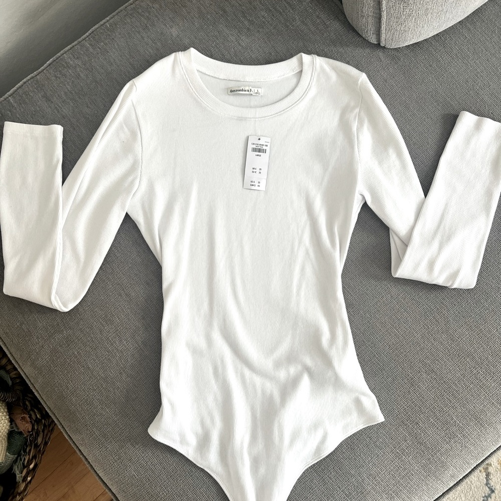 A&F Ribbed Bodysuit.